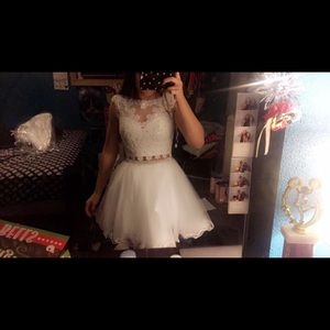 White Formal Dress